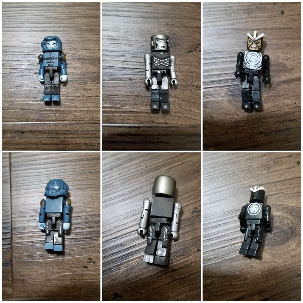 Marvel X-Men inimates  Lot of 3